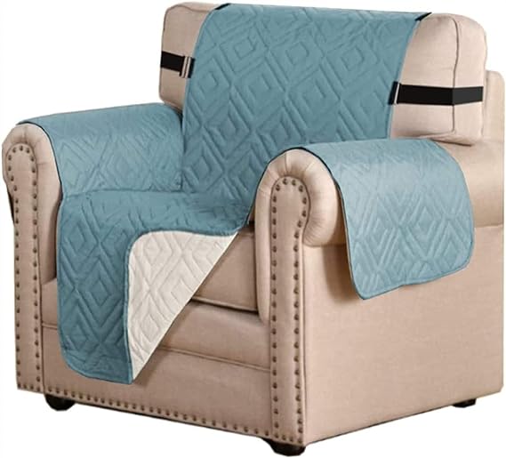 Quilted Sofa Cover Pet Protector Throw Waterproof Sofa Slip Covers 1/2/3 Settee Bowlift