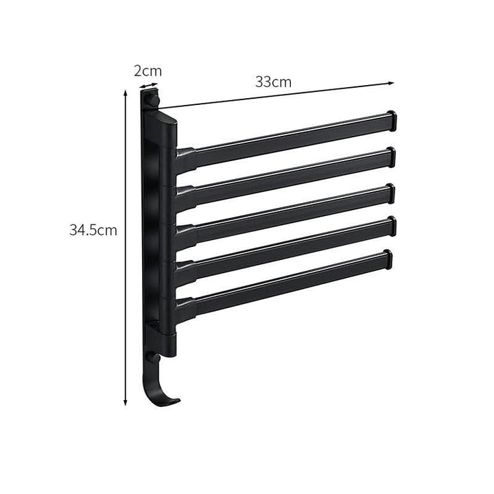 BowLift | Space-saving towel rack with a modern design