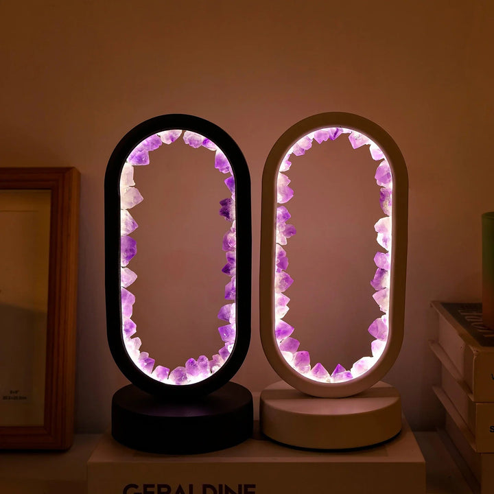 BowLift | Handmade Amethyst Lamp - Serenith