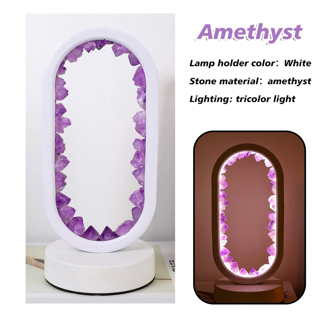 BowLift | Handmade Amethyst Lamp - Serenith
