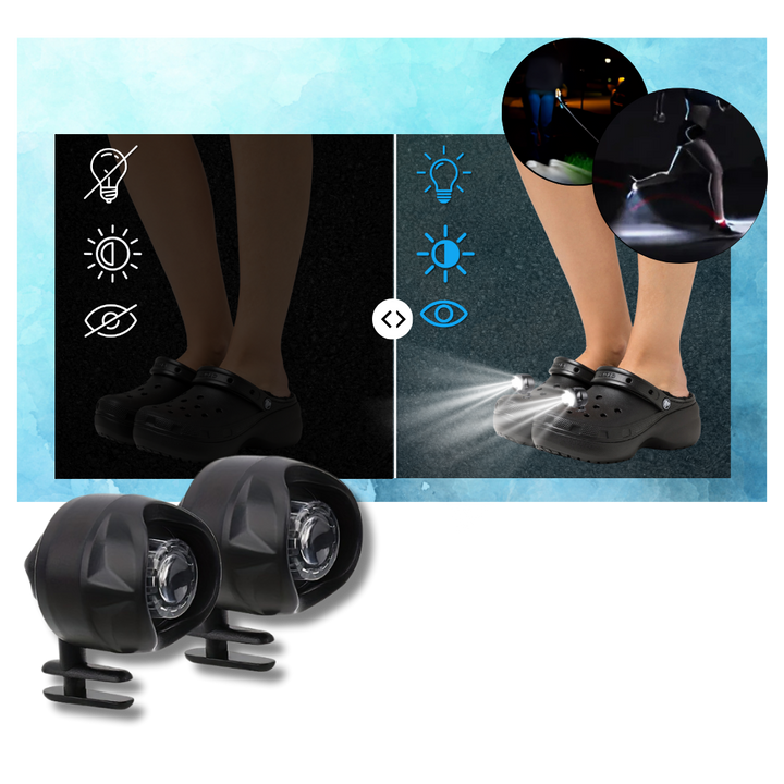 BowLift | Hands-Free Waterproof Crocs Light
