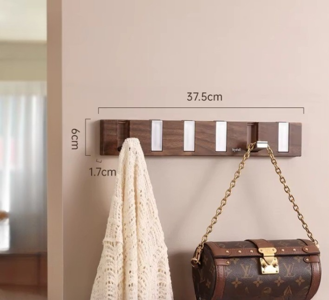 BowLift | Pull & Hang Minimalist Wooden Wall Hanger