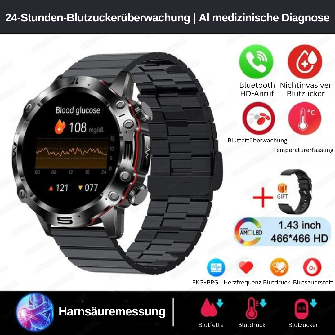 BowLift | Intelligent health monitor with glucose and ECG measurement - HealthPro
