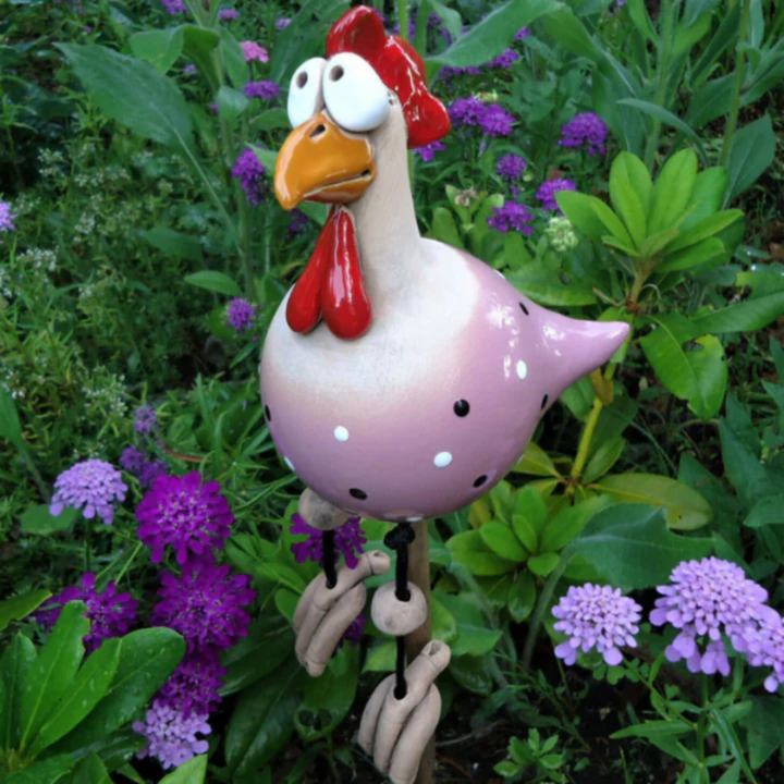 BowLift | Happy Chicken – Colorful Garden Chicken Decoration