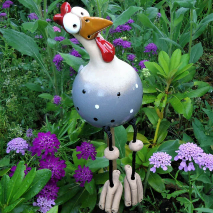 BowLift | Happy Chicken – Colorful Garden Chicken Decoration