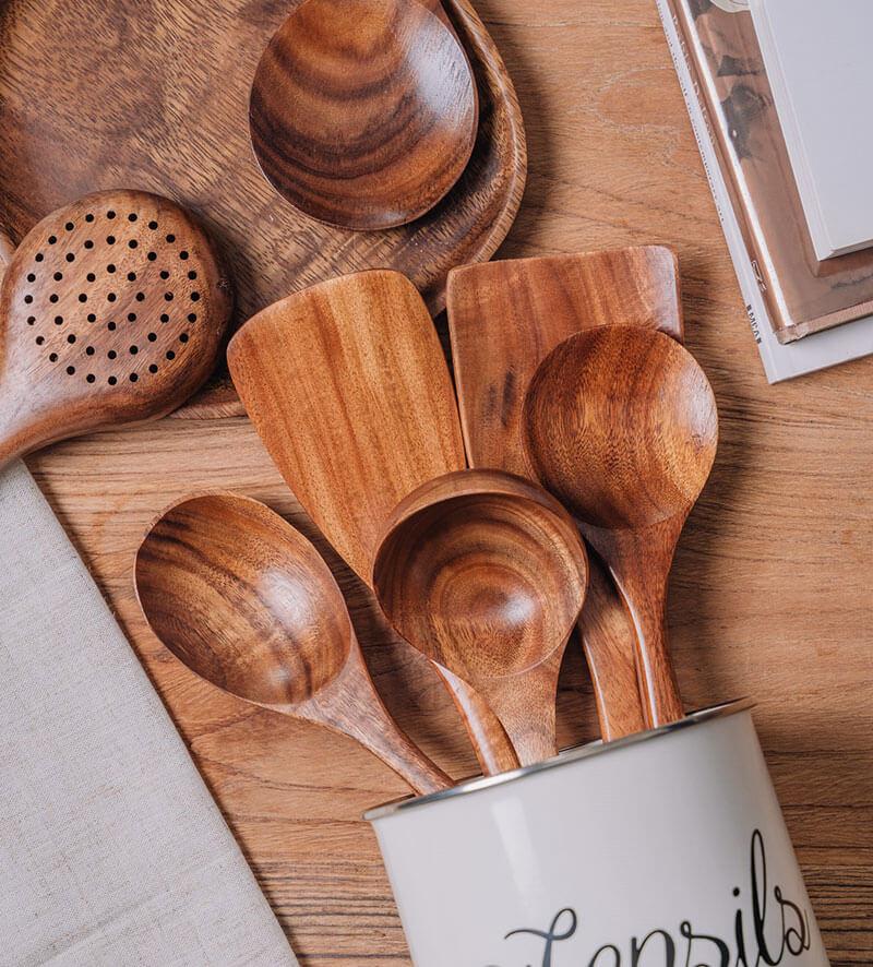 BowLift | Natural Wooden Kitchen Utensils - RustiCook