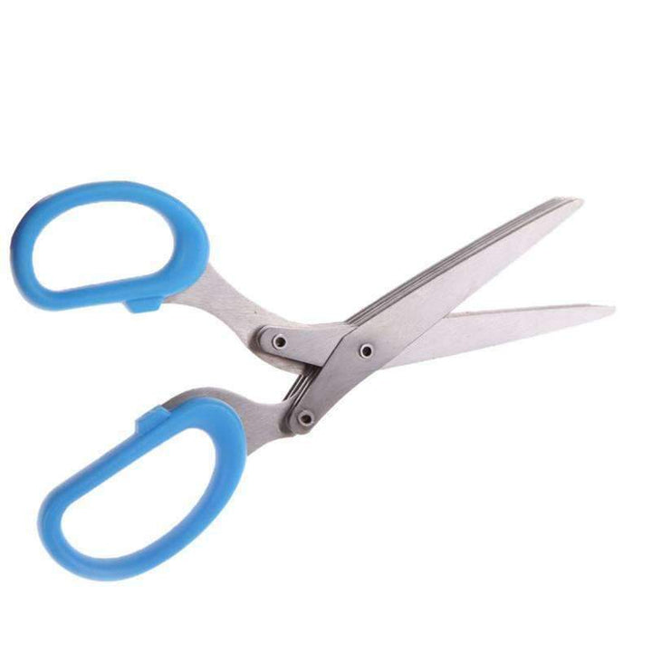BowLift | Scissors Kitchen Tool - Multipurpose Kitchen Shears with 5 Stainless Steel Blades