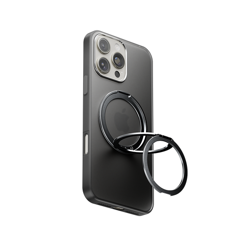 BowLift | LuxuraGrip Tri-Fold MagSafe Stand | Elegant 3-in-1 phone ring, stand, and grip for ultimate convenience