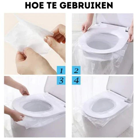BowLift | Hygienic Disposable Toilet Seat Covers - SafeSit