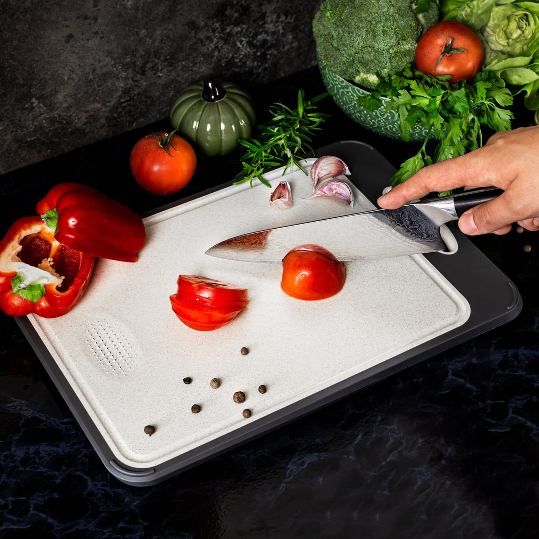 BowLift | Hygienic Stainless Steel Cutting Board - SteelSafe