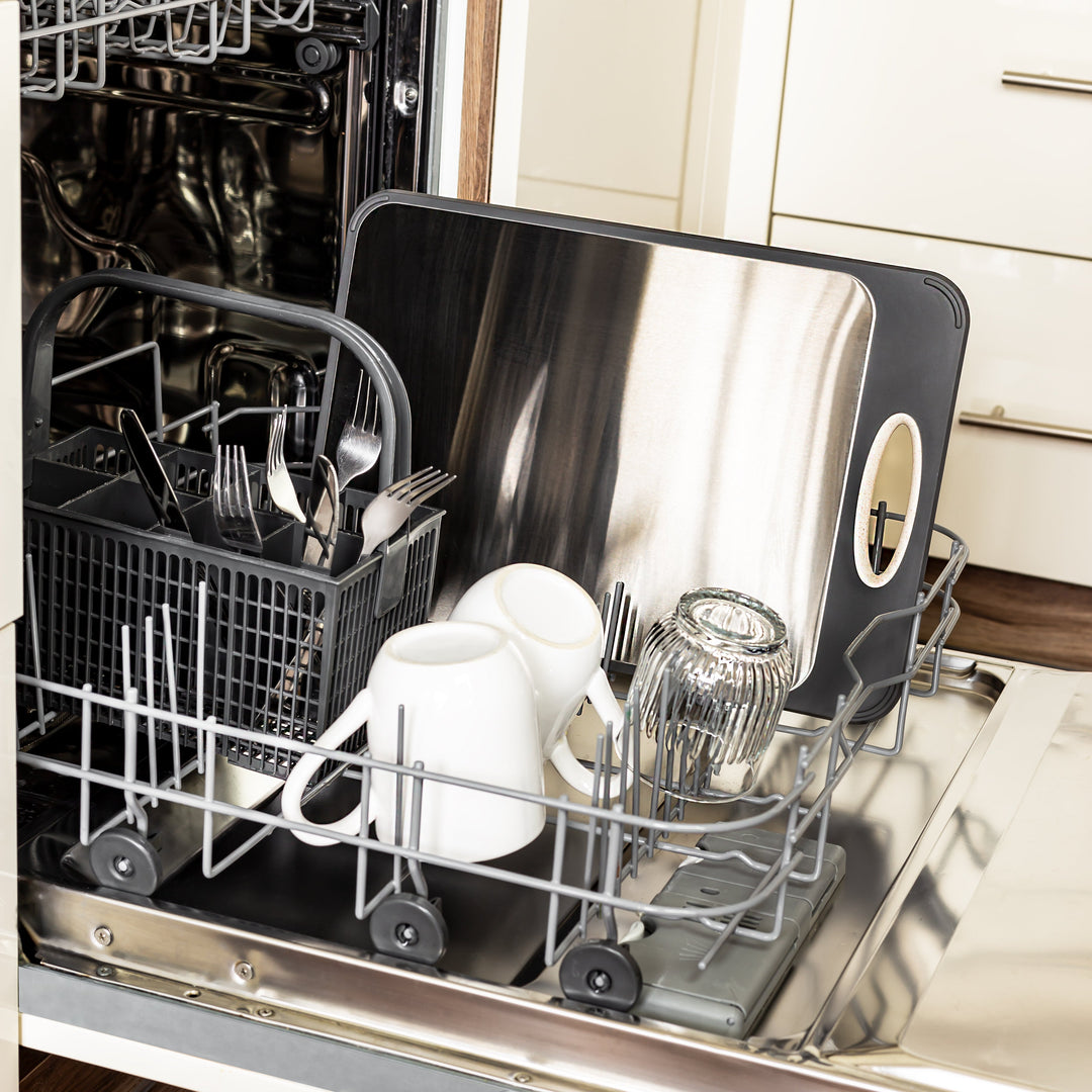 BowLift | Hygienic Stainless Steel Cutting Board - SteelSafe