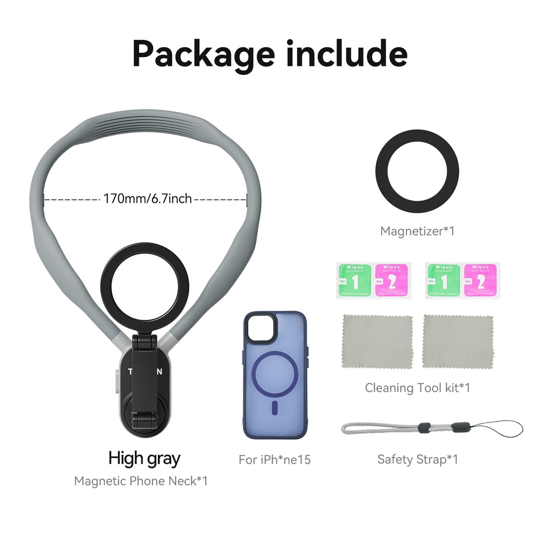 BowLift | LuxuraMagnet Phone Neck Holder | Easy hands-free convenience for a life on the go
