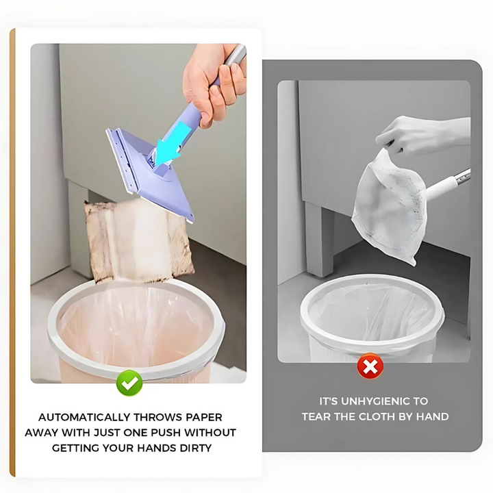 BowLift | Floor Cleaning Foldable Mop
