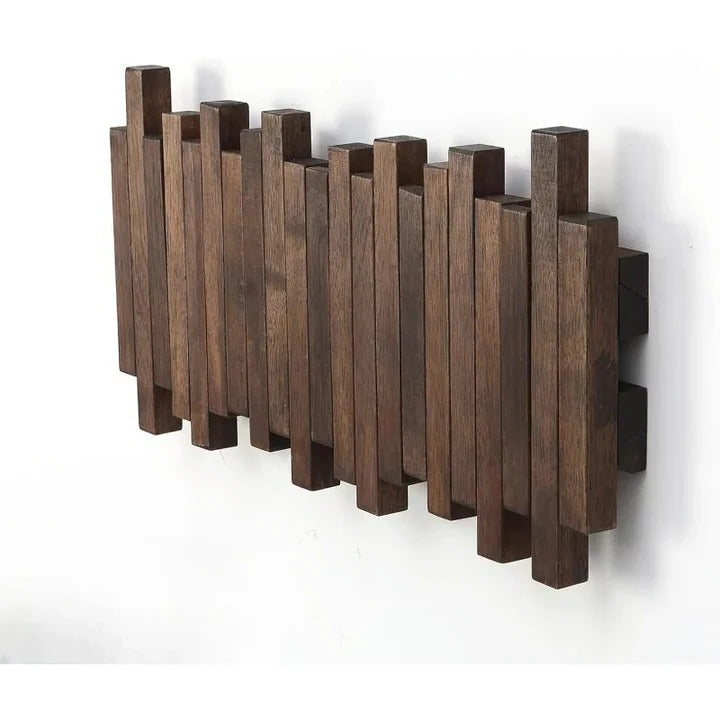 BowLift | Natural Wood Coat Hook Rack