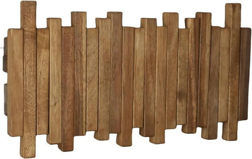 BowLift | Natural Wood Coat Hook Rack