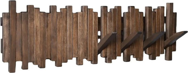 BowLift | Natural Wood Coat Hook Rack