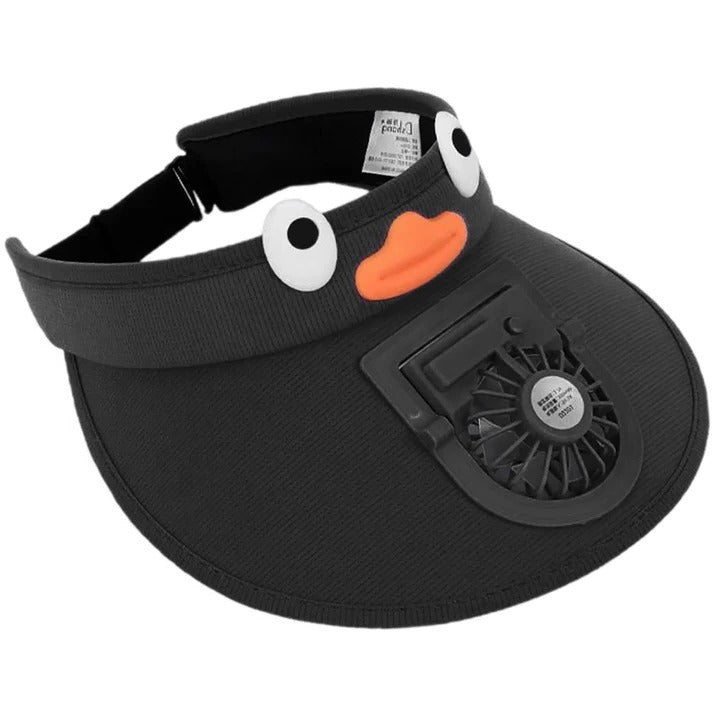 BowLift | Kids Sun Visor Hat with Cooling Fan Hat