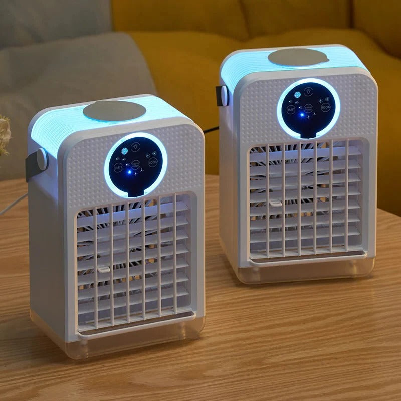 BowLift | Mini Portable Air Conditioner with Touchscreen and Mist Cooling