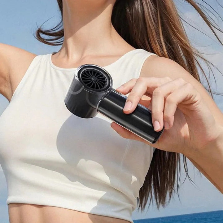 BowLift | Turbo Cool Rechargeable Portable Hand Held Mini Fan
