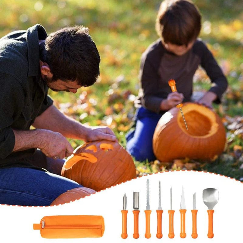 BowLift | Pumpkin Cutting Set Stainless Steel Cutting Tool Set