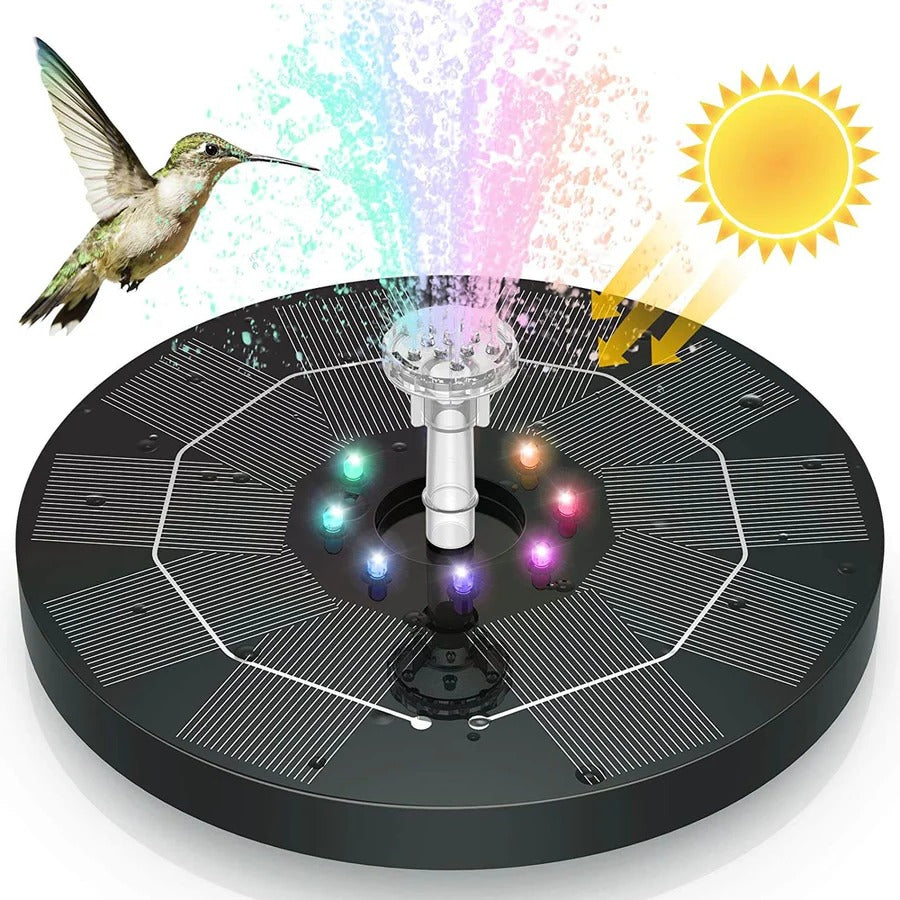 BowLift | LED Solar Energy Fountain
