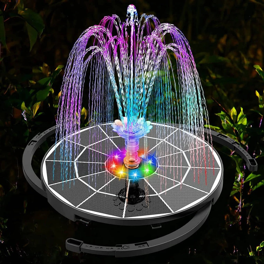 BowLift | LED Solar Energy Fountain