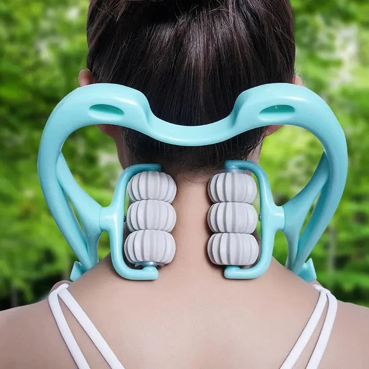 BowLift | Manual Neck and Shoulder Massager with Kneading Rollers