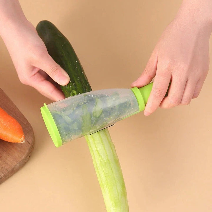 BowLift | Multifunction Apple and Vegetable Peeler with Storage Tube