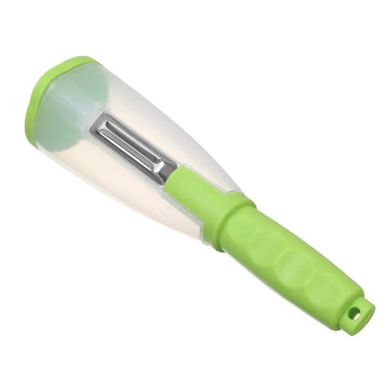 BowLift | Multifunction Apple and Vegetable Peeler with Storage Tube