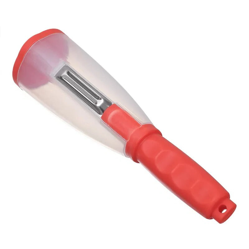 BowLift | Multifunction Apple and Vegetable Peeler with Storage Tube