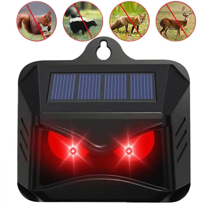 BowLift | 2pcs Solar Powered Ultrasonic Animal Repellent