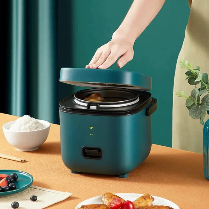 BowLift | Mini Rice Cooker, 1.2 Qt Capacity with Non-Stick Pot