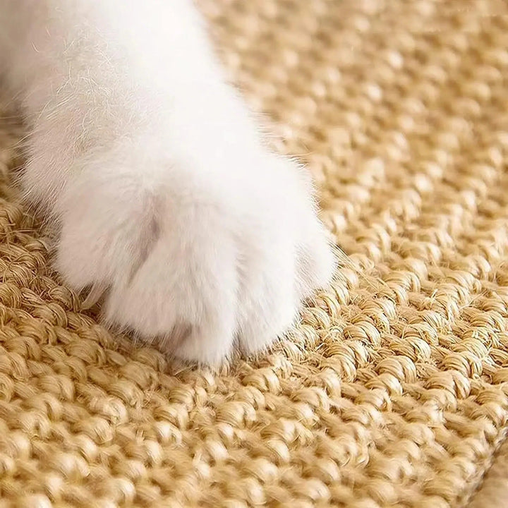 BowLift | Sisal Cat Scratcher Board Mat, Durable Scratch Pad for Cats