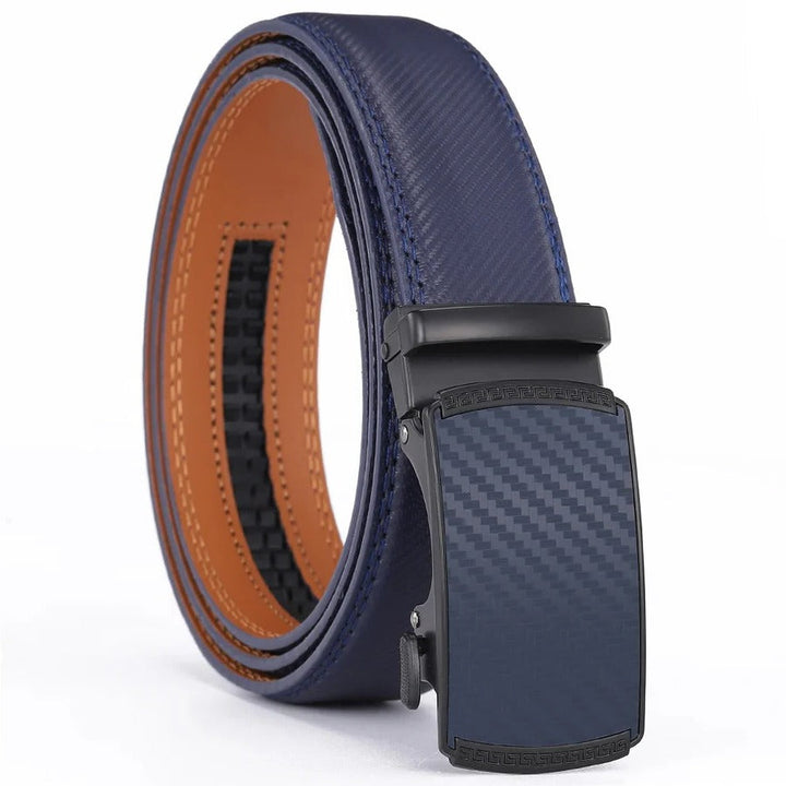 BowLift | Men's Leather Belt with Automatic Buckle
