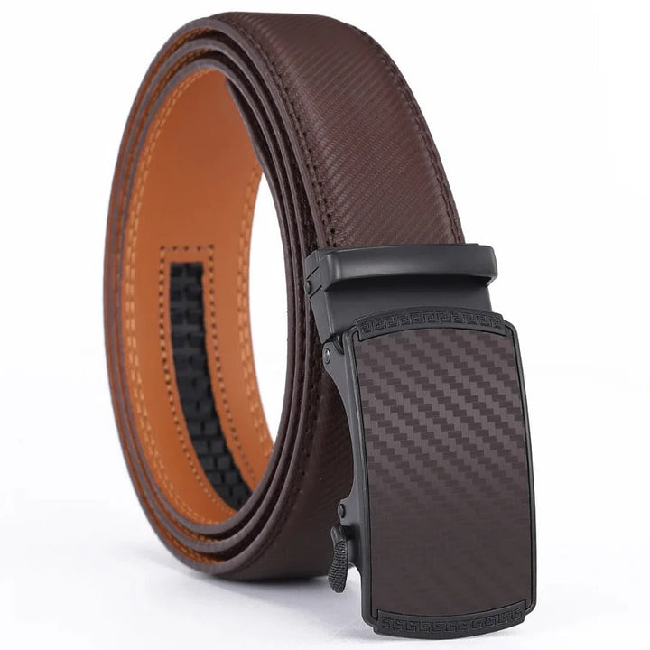 BowLift | Men's Leather Belt with Automatic Buckle