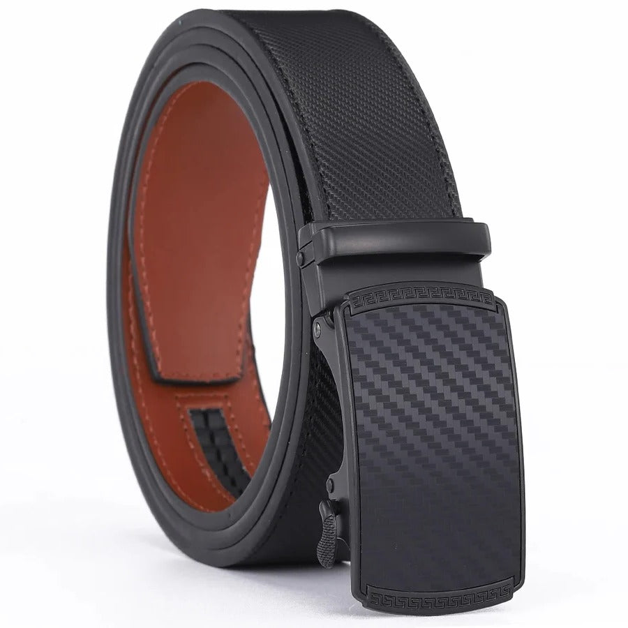BowLift | Men's Leather Belt with Automatic Buckle