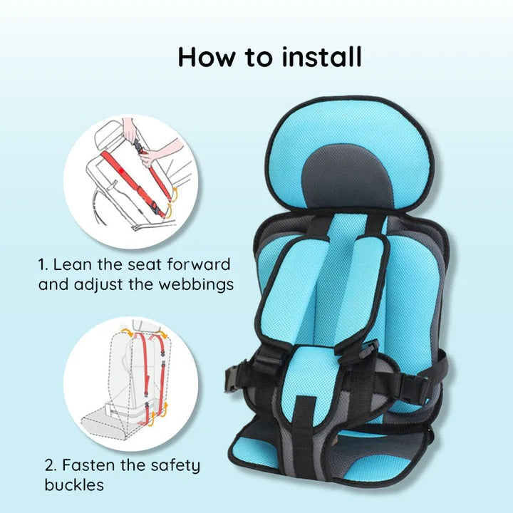 BowLift | Portable Child Car Cushion Seat for Secure and Comfy Travel Support