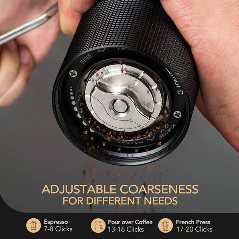 BowLift | Premium Manual Coffee Grinder for Perfect Brews