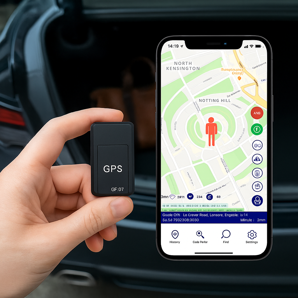 BowLift | GPS Tracker Mini Magnetic Portable Device