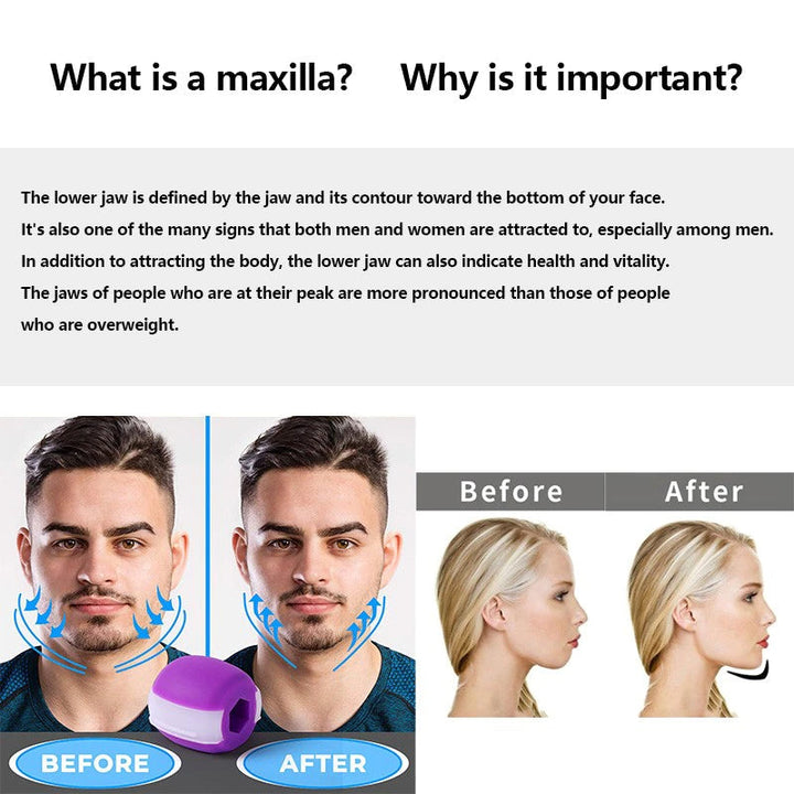 JawSculpt - Krachtige Kaaktrainer voor Perfecte Contouren Bowlift