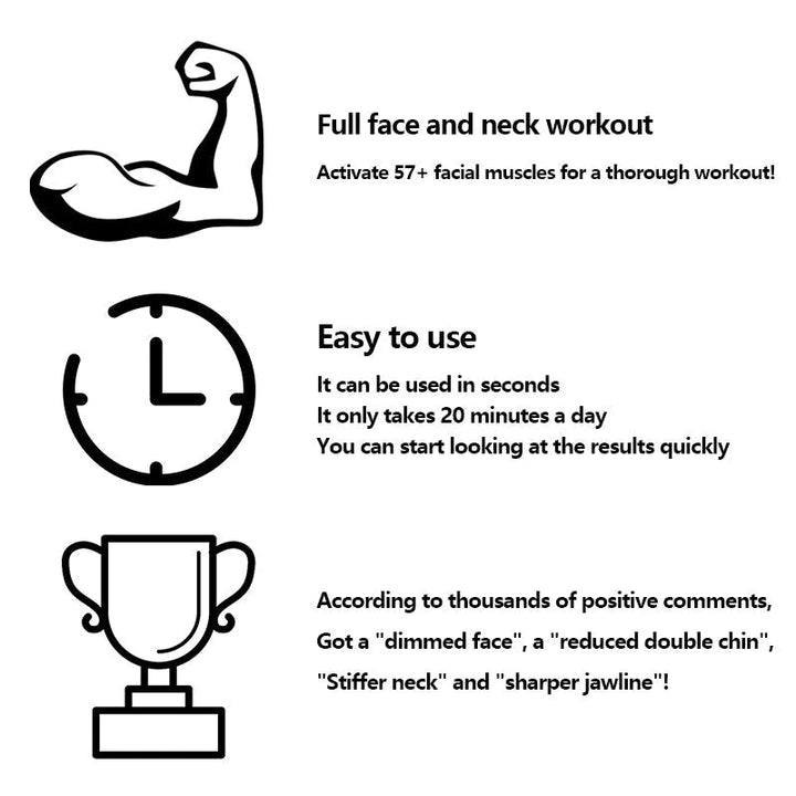 JawSculpt - Krachtige Kaaktrainer voor Perfecte Contouren Bowlift