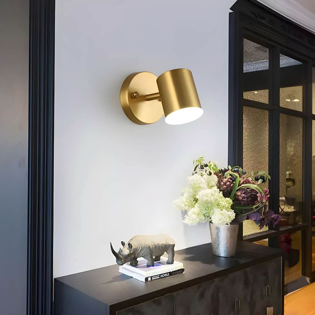 BowLift | Scandinavian Copper LED Wall Lamps