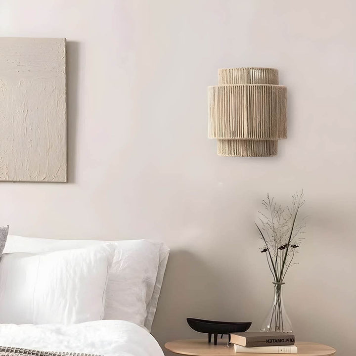 BowLift | Natural Rope Wall Light with LED Bulb