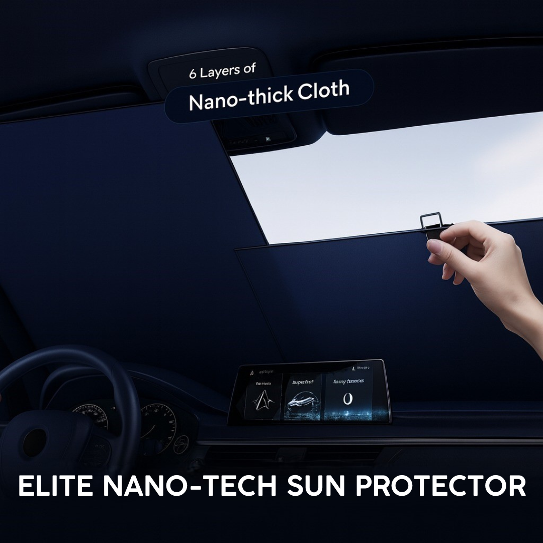 BowLift | Retractable Anti-UV Light Car Windshield Sunshade