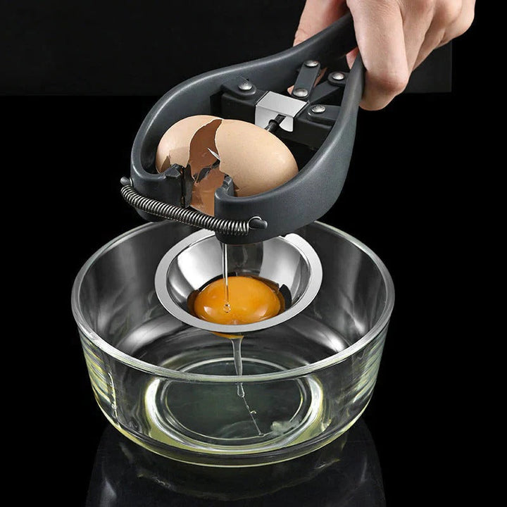 BowLift | Stainless Steel Egg Cutter with Opening Mechanism
