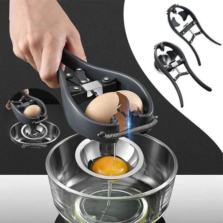 BowLift | Stainless Steel Egg Cutter with Opening Mechanism