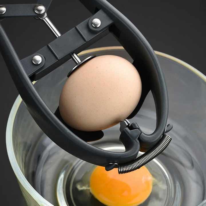 BowLift | Stainless Steel Egg Cutter with Opening Mechanism