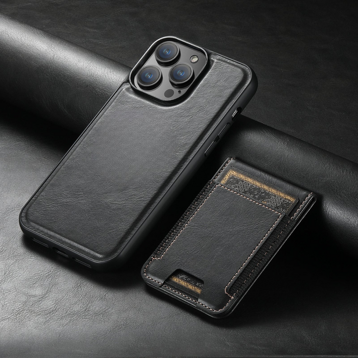 BowLift | Leather Phone Case Card Holder Stand Cover