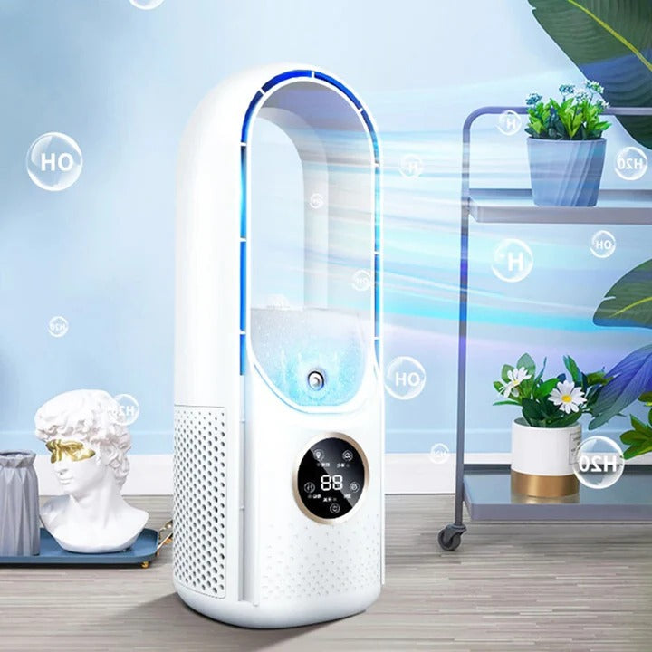 BowLift | Quiet Bladeless Portable AC for Home and Office
