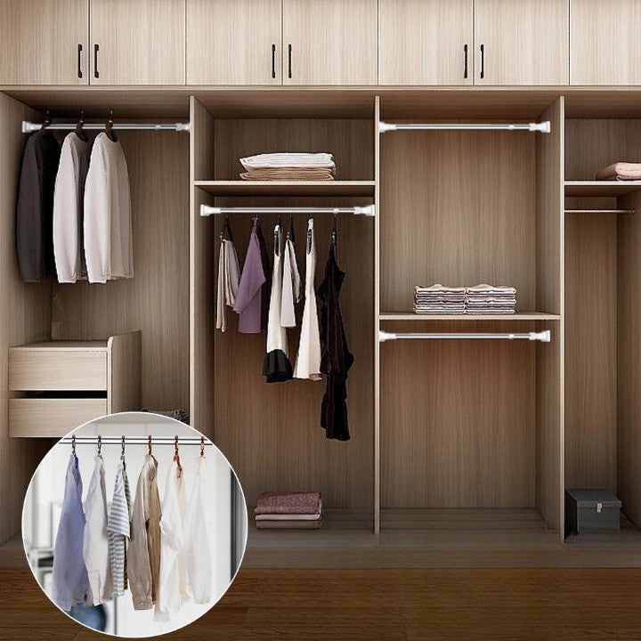 BowLift | Space Saver Adjustable Telescopic Clothes Hanger Rod